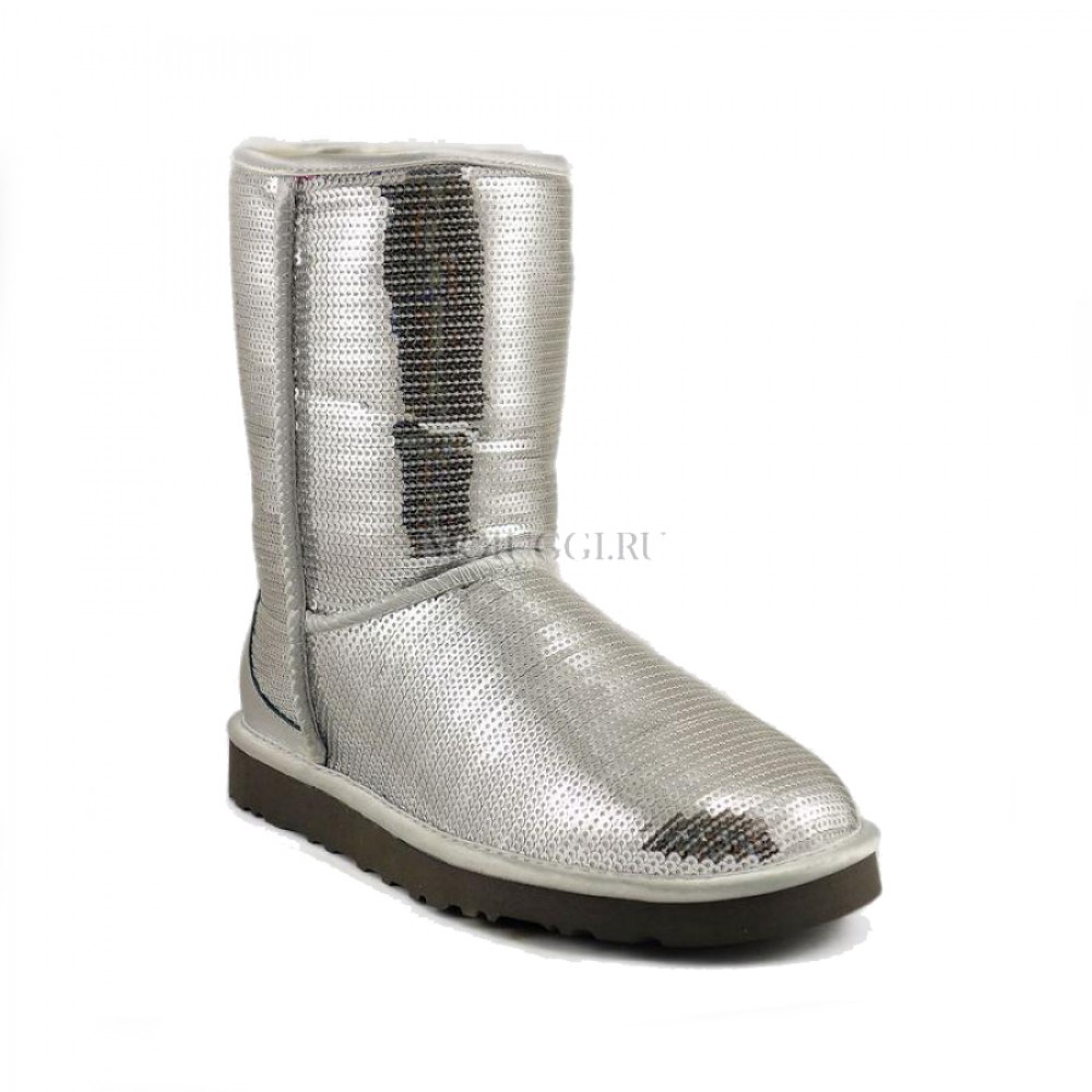 Sparkly silver uggs store